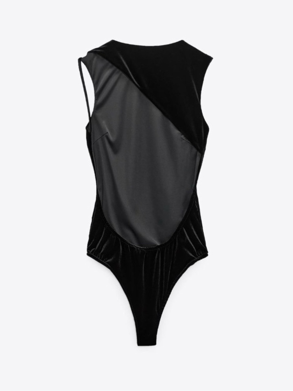 Zara Velvet Bodysuit - Picture 3 of 6